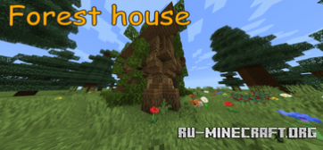 Скачать Лесной дом для Minecraft PE