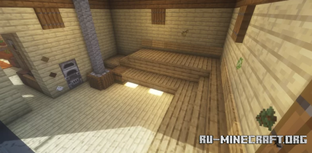  Eco-sauna by RitSky  Minecraft