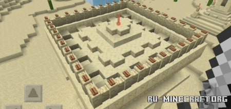 Скачать Пустынный арабский город для Minecraft PE
