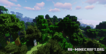 Скачать Bushy Leaves Resource Pack для Minecraft 1.20