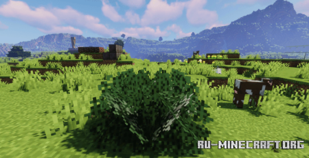 Скачать Bushy Leaves Resource Pack для Minecraft 1.20