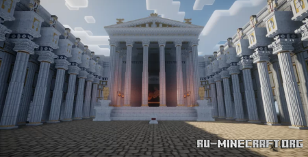 Скачать Forum Nervae (ShellyD) Rome Building для Minecraft