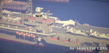 Скачать Light Aircraft Carrier Project 68AV для Minecraft