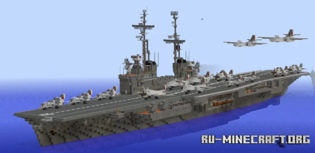 Скачать Light Aircraft Carrier Project 68AV для Minecraft