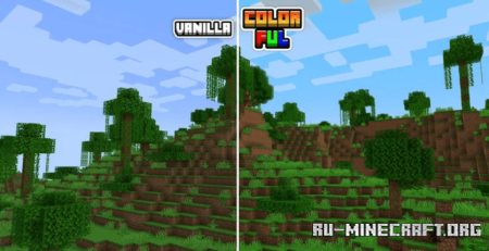 Скачать Colorful Textures Resource Pack для Minecraft 1.20