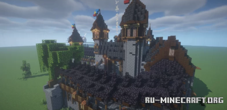 Скачать Medieval Castle by MerchantAdventurer для Minecraft