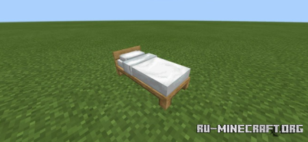 Скачать Улучшенная кровать для Minecraft PE 1.19