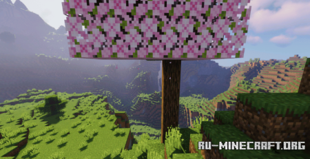 Скачать Falling Sakura Resource Pack для Minecraft 1.19