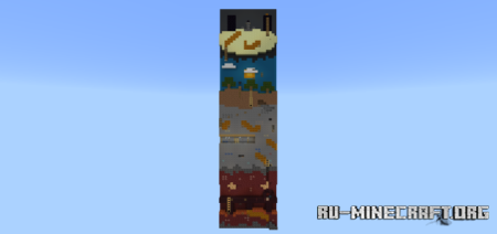 Скачать Двухмерная башня для Minecraft PE