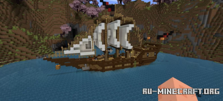 Скачать Pirate ship by vzaver21 для Minecraft