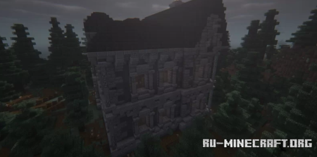 Скачать Taiga Mansion by 0Calcite0 для Minecraft