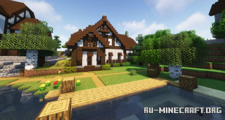  Royal Village House #2 - A Tudor Style Home  Minecraft