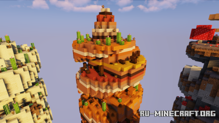 Скачать Floating Biomes by niecudny для Minecraft