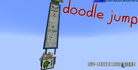 Скачать Doodle Jump Plus для Minecraft