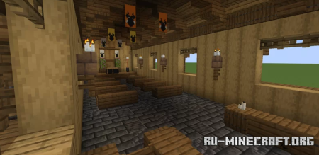 Скачать Viking Town Hall для Minecraft