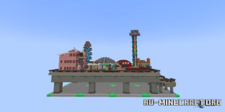  Tropico 6 Funfair Pier  Minecraft