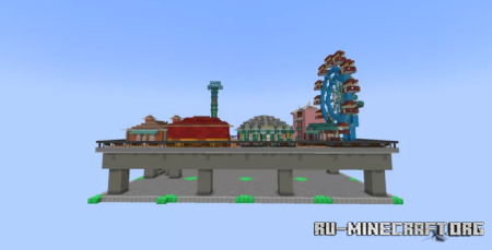  Tropico 6 Funfair Pier  Minecraft