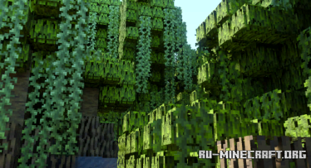 Скачать Улучшенные деревья Minecraft PE 1.20