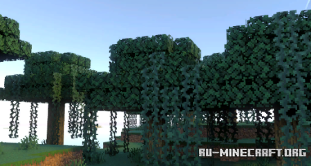Скачать Улучшенные деревья Minecraft PE 1.20