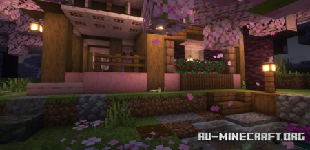 Скачать Blossom House by nexk36 для Minecraft