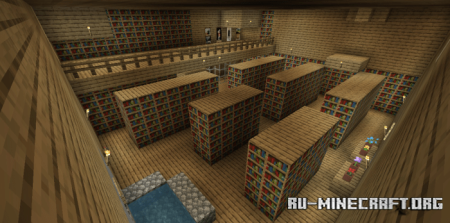 Скачать Побег из библиотеки для Minecraft PE