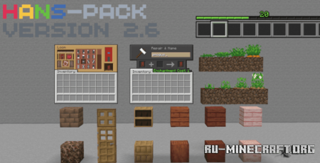 Скачать Hans-Pack Resource Pack для Minecraft 1.20