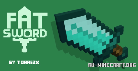 Скачать Fat Swords Resource Pack для Minecraft 1.20
