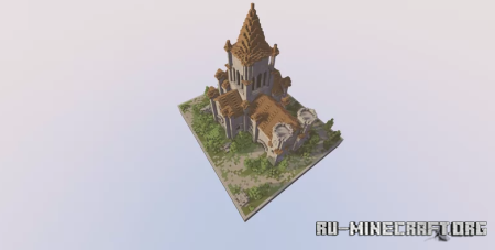 Скачать Small Roman Church by Sirium для Minecraft
