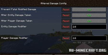  Altered Damage  Minecraft 1.20.1