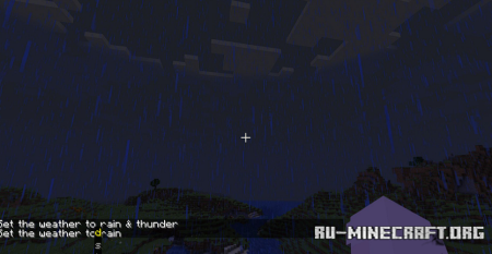 Скачать Weather Settings для Minecraft 1.20.1