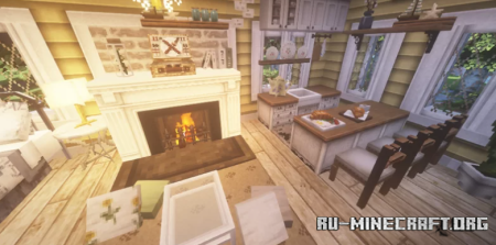 Скачать Yellow Cottage - Cocricot для Minecraft