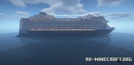 Скачать Serenade Majesty (Custom Cruise Ship) для Minecraft