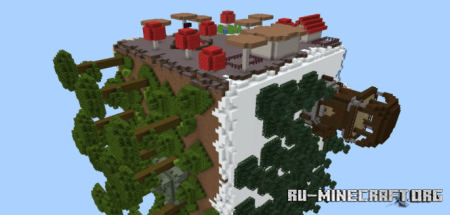Скачать Небесный куб 2 для Minecraft PE