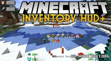 Скачать Inventory HUD Plus для Minecraft 1.19.4