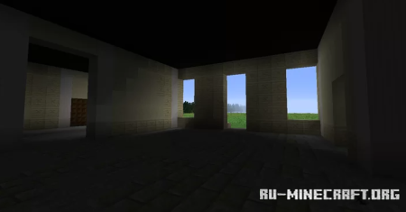 Скачать BvS Wayne Manor and Mausoleum ruins для Minecraft