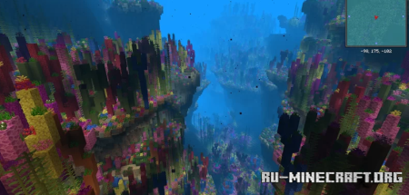  Coral ridge schematics for WorldPainter  Minecraft