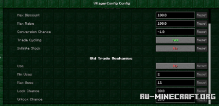 Скачать Villager Config для Minecraft 1.20.1