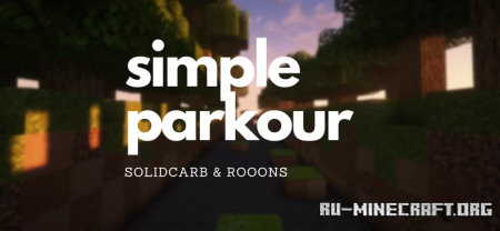 Скачать Simple Parkour by solidcarb для Minecraft
