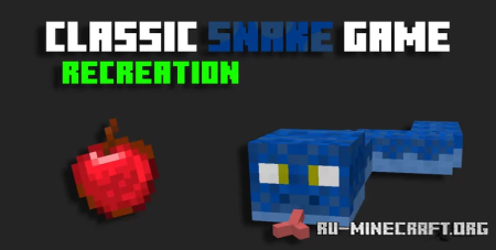  Snake game by MOAAZNOTFOUND  Minecraft