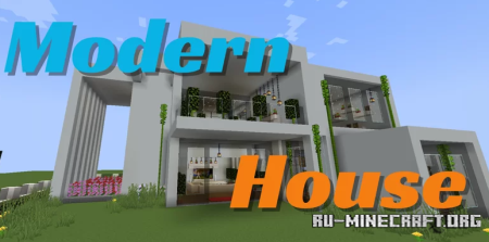 Скачать Modern House 1 by Xeschoz для Minecraft