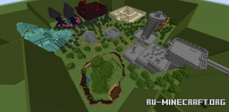  Temples II - Adventure map  Minecraft