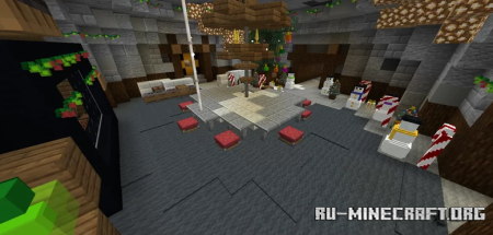  Christmas card with friends  Minecraft