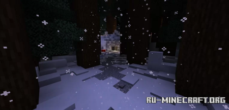  Christmas card with friends  Minecraft