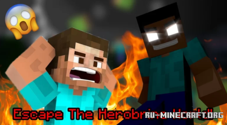  Escape The Herobrine World  Minecraft