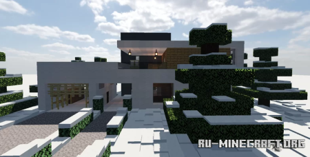  Modern House 6 - Vanilla  Minecraft