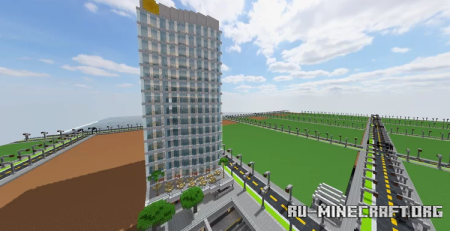  Sunflower Financial Building  Minecraft