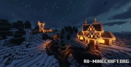 Скачать Christmas Village PepaBw для Minecraft