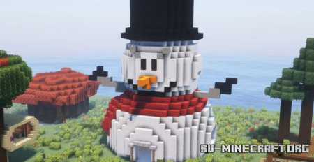 Скачать Snowman House для Minecraft