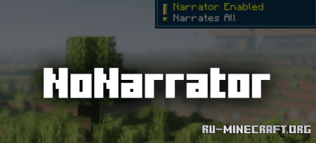 Скачать NoNarrator для Minecraft 1.20.2