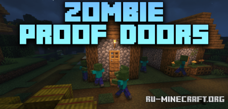 Скачать Zombie Proof Doors для Minecraft 1.20.2